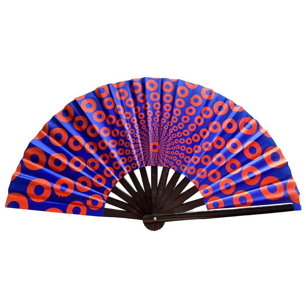 Phish Donut Vibes Fan ~ Made of Lightweight Bamboo ~ Brand New!